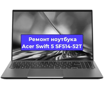 Ремонт ноутбуков Acer Swift 5 SF514-52T в Екатеринбурге
